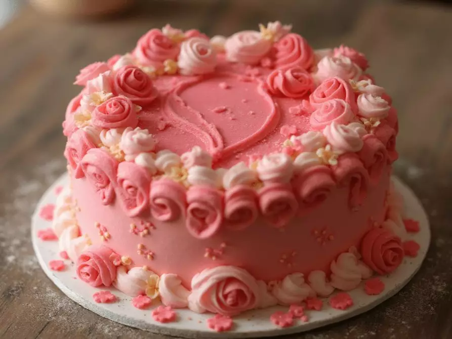 Торт для влюбленных на 14 февраля «Красный бархат». Домашние торты на день Святого Валентина