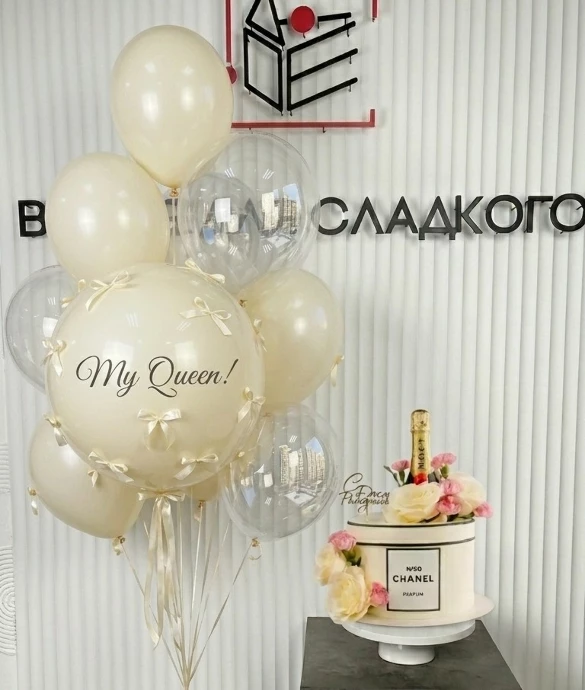 Набор шаров "CHANEL"